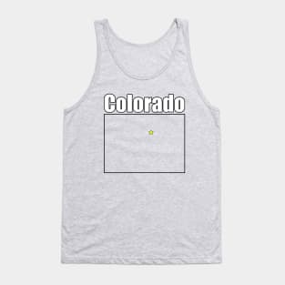 Minimalist Colorado Tank Top